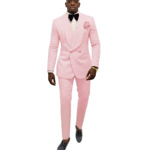 Suit suit men's two-piece dress wedding dress men's suit set decoration Korean version of the new dress