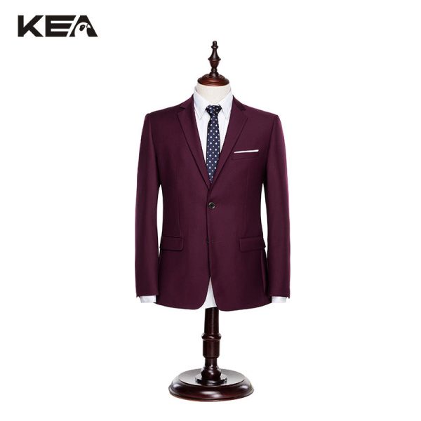 Business professional style hree-piece men's suit