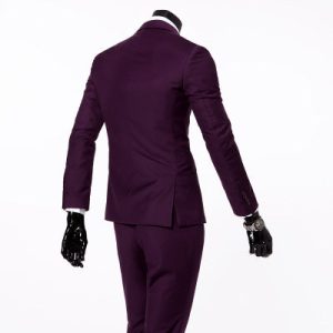 business casual bridesmaid wedding suit three-piece groom 2 side cut